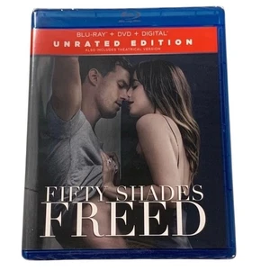 Fifty Shades Freed Unrated Edition Blu-ray/DVD/Digital Combo 2018 NEW - Picture 1 of 4