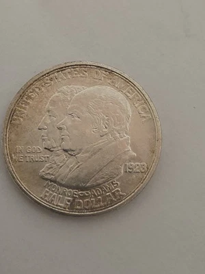 Medio dólar conmemorativo de la doctrina Monroe 1923-S Foto 1 de 4