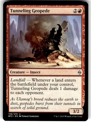 Tunneling Geopede Battle for Zendikar Regular MTG - Image 1 of 2