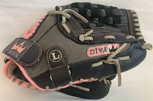 Guante de béisbol de softbol Louisville Slugger DV1150 lanzamiento derecho 11,5" serie Diva - Imagen 1 de 7