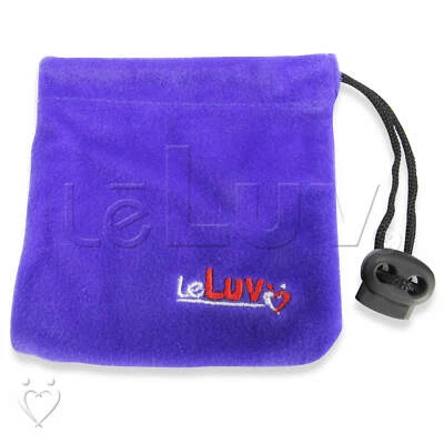 LeLuv Storage Gift Bags Square Single Layer Royal Blue Polyester