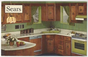 Remodelación e instalación de gabinete de cocina Sears Roebuck década de 1960 - PC publicitaria - Imagen 1 de 2