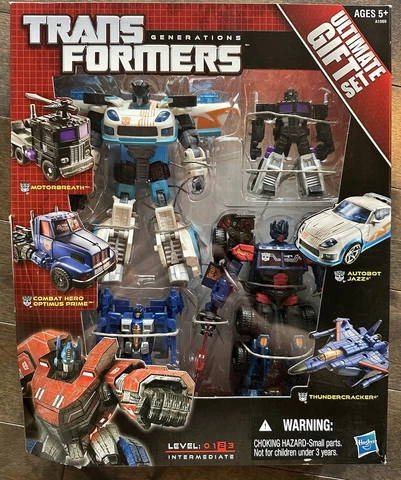 Transformers Generations TFCC ULTIMATE GIFT SET Jazz+Optimus Prime Universe RTS Cover