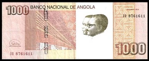 Angola 1000 Kwanzas 2012 P - 156 BANKNOTE - Picture 1 of 2