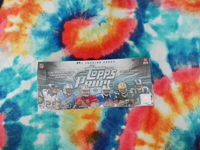 2013 Topps PRIME Football Factory Sealed HOBBY Box-4 AUTOGRAPHS+RELICS! Loaded  - Image 1 of 3