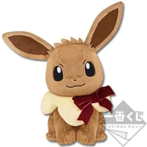 Ichiban kuji Pokemon EIEVUI&CRYSTAL DROPS A Plush RED Ribbon Ver. 27cm - Picture 1 of 4
