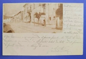 1901 Cerreto Sannita (Benevento) - una strada - fotografica - Imagen 1 de 2