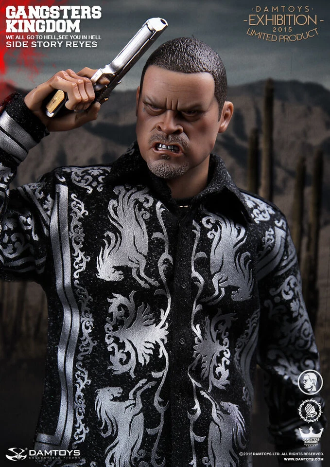Boneco DAMTOYS GKS002 CICF 2015 EXPO Gangsters Kingdom Side Story - Reyes 1/6 - Imagem 1 de 4