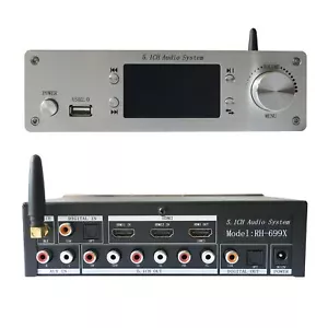 4K HDMI 5.1 Audio Decoder Bluetooth 5.0 DAC Lossless For DTS U Disk RH-699X tps - Picture 1 of 11