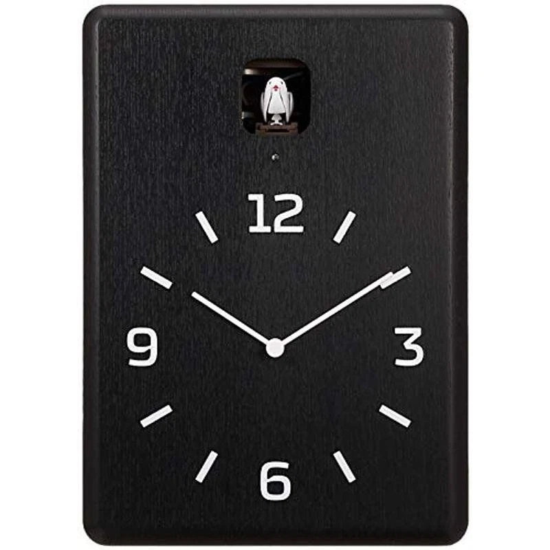 Lemnos Cucu Cuckoo Wall Clock Black Lc10-16 Bk Japan Interior 612