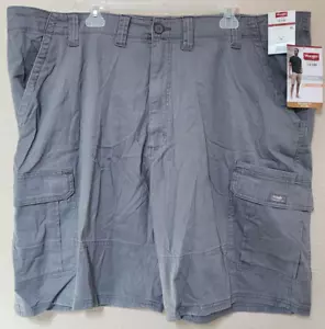 Pantalones Cortos de Carga Wrangler Para Hombre Gris Calce Relajado Elastizados Épicos Suaves Talla 46 TOTALMENTE NUEVOS - Imagen 1 de 6