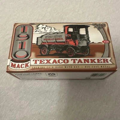 Vintage Die Cast Ertl 1910 Mack Tanker Texaco Series #12 Nuevo de Lote Antiguo Sin usar, en caja # F122 Foto 1 de 4