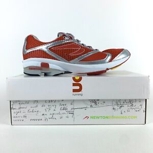 Newton Gravity Running Shoes Mens Size 10 Red Silver 00109 Neutral Trainer NEW