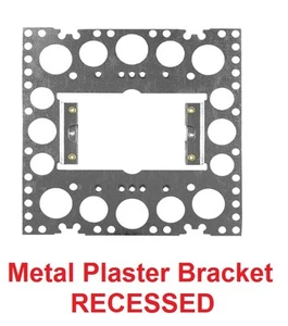 10X Metal Wall Plaster Bracket Behind Render For Slimline Series Wholesale Price - Picture 1 of 1