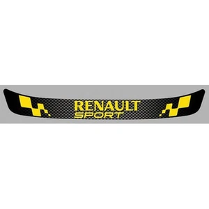 Sticker visière casque intégral auto 290mm x 35mm vinyle laminé - Imagen 1 de 1