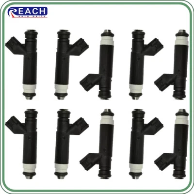 Inyector de combustible 10 piezas nuevo para Ford F-250 2005-2016 y 350 F-450 F-550 Super Duty V10 Foto 1 de 4