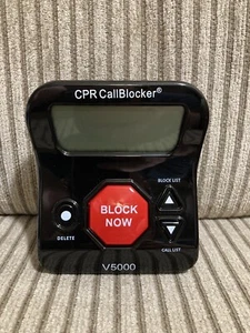 CPR V5000 Call Blocker for Landline Phones Block Robocalls and Scam Numbers - Zdjęcie 1 z 3