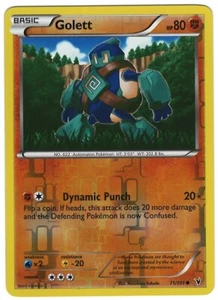 Golett 45/101 Pokemon Card Noble Victories Reverse Holo Common Near Mint - Picture 1 of 2