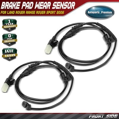 2x Front Brake Pad Wear Sensor w/ 2-Pin for Land Rover Range Rover Sport 2006 - Image 1 of 4