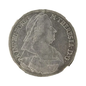NGC AU55 Austria 1769 Thaler Taler Large Silver Coin Maria Theresa Nice Luster - Picture 1 of 4