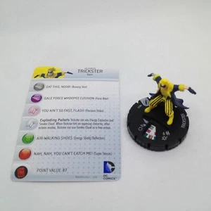 DC HEROCLIX THE FLASH COMMON TRICKSTER 013 ROGUES AXEL WALKER WITH CARD - Picture 1 of 1