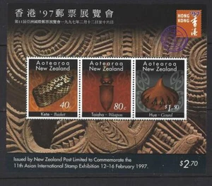 Neuseeland 1997 Hong Kong '97 Miniatur Blatt Nicht Gefaßt Postfrisch, MNH - Picture 1 of 1