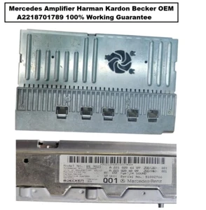 Amplificador Mercedes-Benz Clase S Harman Kardon Becker AMP OEM A2218206189 - Imagen 1 de 11