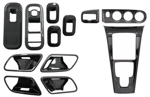 Komplett Kit Innere Tastenabdeckung für Mercedes A W177 V177 18+ Kohlenstofffil - Bild 1 von 11