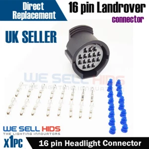 Land rover xenon headlight 16 pin plug connector Ranger rover sport / discovery - Picture 1 of 1