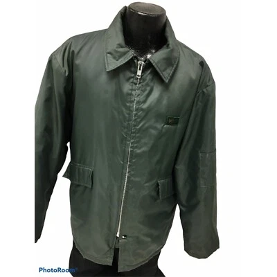 Abrigo de Trabajo De Colección Años 70 80 BP British Petróleo Aislado Nylon OIL GAS Tienda Chaqueta Foto 1 de 4