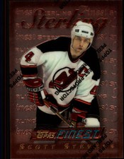 1995-96 Finest Devils Hockey Card #33 Scott Stevens B