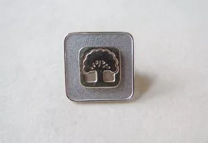 14k Two Tone Yellow and White Gold Pin Tree Pin 4.15 Grams - Picture 1 of 8