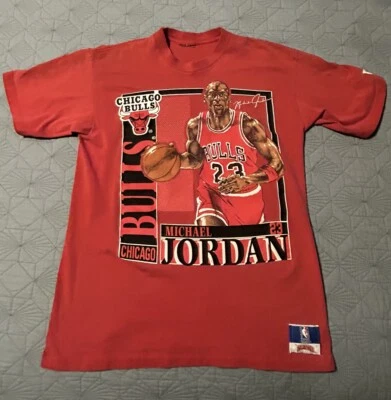 Michael Jordan Chicago Bulls Vintage 1990’s T-shirt Size Medium - Image 1 of 4
