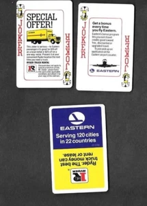 EASTERN AIRLINES / RYDER - PLAYING CARDS - Picture 1 of 4