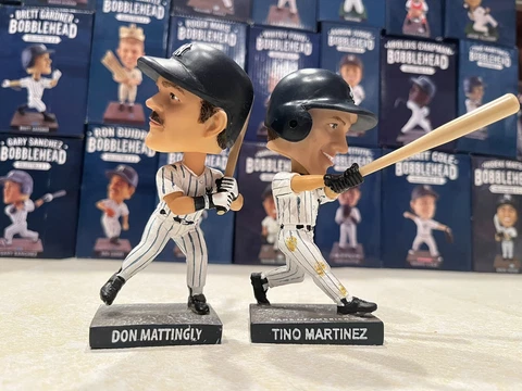 Don Mattingly & Tino Martinez New York Yankees Bobblehead Statue Figurine SGA Cover