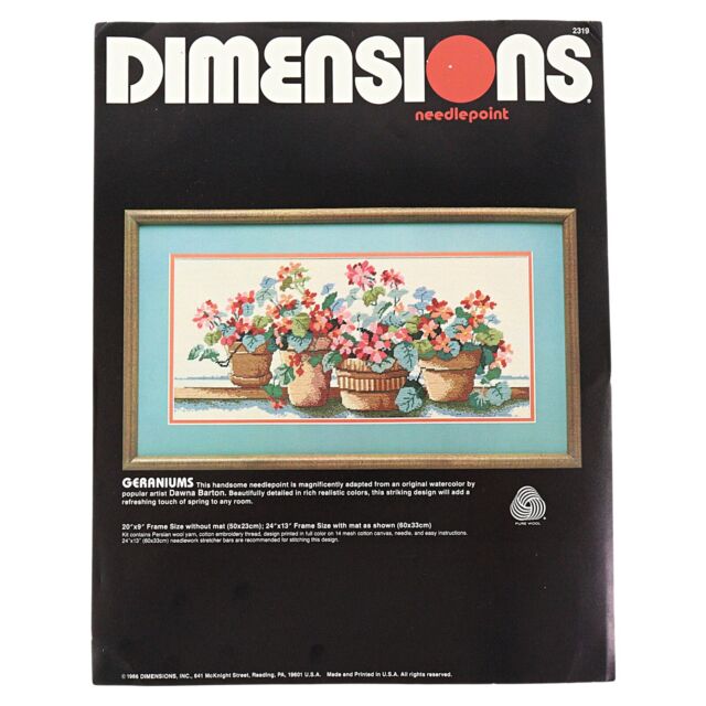 Dimensions Red Poppy Needlepoint Kit