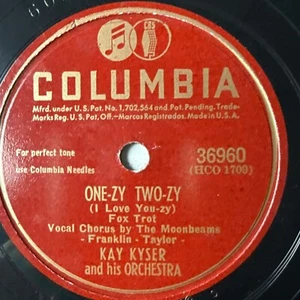 10" 78 RPM-Kay Kyser-There's No One But You/One-zy Two-zy/Columbia 36960 - Picture 1 of 4