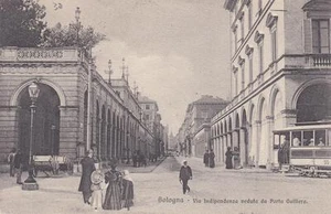 A5281) BOLOGNA, VIA INDIPENDENZA DA PORTA GALLIERA. VIAGGIATA NEL 1909. - Bild 1 von 1