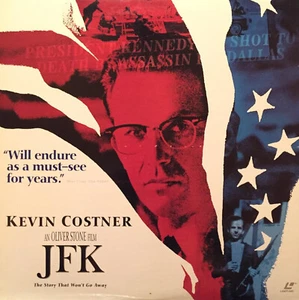 New Factory sealed JFK Laserdisc (1991 Oliver Stone) Widescreen Kevin Costner - Picture 1 of 3