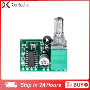 PAM8403 Mini 5V Audio Digital Amplifier Board With Switch Potentiometer USB Powe - Afbeelding 1 van 8