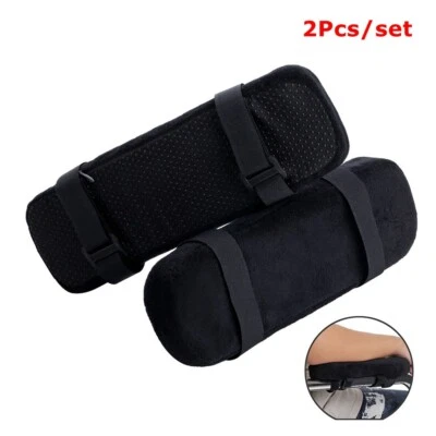 2Pcs Memory Foam Office Elbow Arm Rest Cushion Chair Armrest Pads Support Pillow - Image 1 of 4