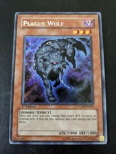Plague Wolf FOTB-EN065 1st Edition Secret Rare Excellent/Near Mint Yugioh
