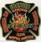 Memphis  Engine-26 / Tr-11  "Frayser - Flash", TN (4" x 4" size) fire patch