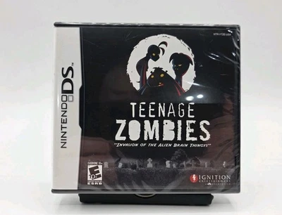 Teenage Zombies: Invasion of the Alien Brain Thingys Nintendo DS New Sealed Rare - Image 1 of 4