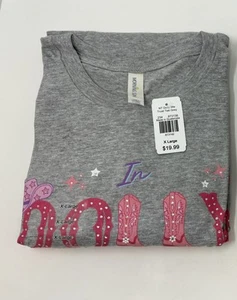 Ladies NWT Morning Sun Pink In Dolly We Trust XL Shirt Cracker Barrel Parton - Picture 1 of 7