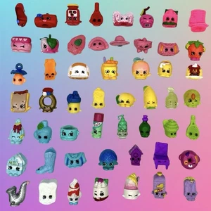 Shopkins Lot of 53 Random Figures - No Duplicates & Mixed Seasons & Rarities - Picture 1 of 6