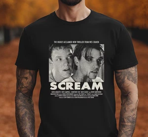 Camiseta de colección Scream Movie Camiseta de terror de Halloween Camiseta de película Camiseta de película Scream - Imagen 1 de 5