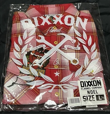 New DIXXON The Noel Flannel Mens Large BNIB - Image 1 of 2
