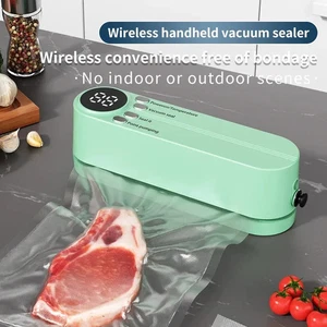 Sellador de alimentos al vacío multifuncional carga USB portátil - Imagen 1 de 10