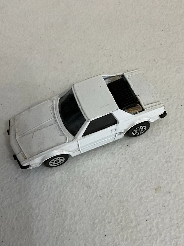 Винтажный Corgi Juniors размер Fiat X1/9 белый сделано в Великобритании литой - Изображение 1 из 4